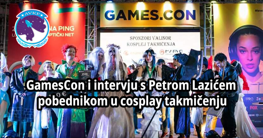 GamesCon i intervju s Petrom Lazićem, pobednikom u cosplay takmičenju